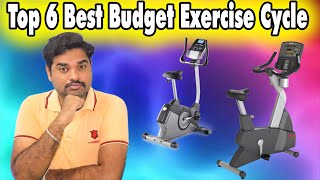 ✅ Top 6 Best Exercise Cycle In India 2023 With Price  Fitness Bike Review amp Comparison [upl. by Llerrod]