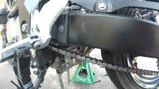 Project SV650 ZX10R Rear Shock Swap Installation [upl. by Jarret45]