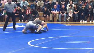 Collingswood’s Andy Clark pins against Oakcrest [upl. by Ydur]