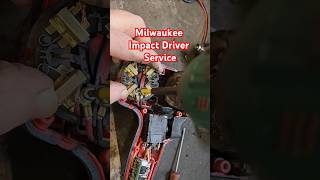 Milwaukee M18 Impact Driver Repair doctorlefthandthread powertools milwaukee shorts [upl. by Files]