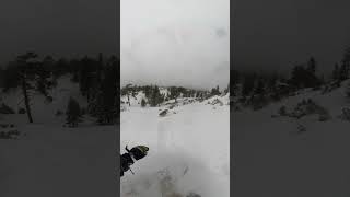 fun little section snowboarding california snowvalley [upl. by Kreis]