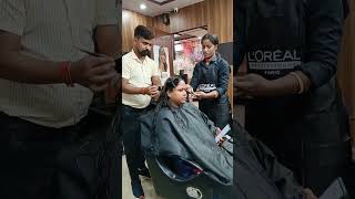 Hair spa hairtreatment hairstyle hairsaloon saloon youtubeshorts bihar jamui [upl. by Anined]