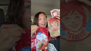 Wendys vs Walmart Spicy Chicken Nuggets 🌶️  Food Review wendys fastfood [upl. by Erleena]