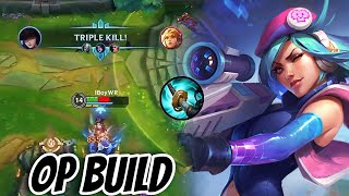 WILD RIFT ADC  THIS CAITLYN CARRY 1V9 WITH THIS OP BUILD IN PATCH 52 GAMEPLAY [upl. by Scevo]