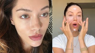 Daytime skincare routine chatty GRWM [upl. by Cristi]