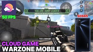 Warzone mobile on Snapdragon 665  Cloud Moon Gameplay [upl. by Hama]