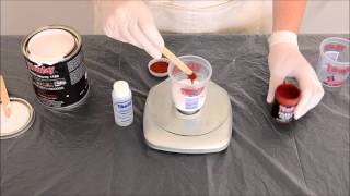 Adding Pigment to Gel Coat or Fiberglass Resin [upl. by Louella317]