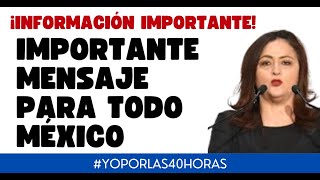 IMPORTANTE MENSAJE SUSANA PRIETO TERRAZAS [upl. by Layman]