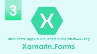 3 بناء تطبيق موبايل لعرض الدروس بتقنية XamarinForms ولغة سي شارب  تفاصيل الدروس [upl. by Aleyak862]