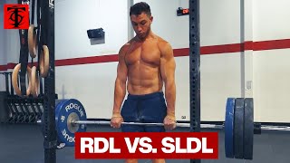 Romanian Deadlifts vs Stiff Leg Deadlifts [upl. by Emmerich733]