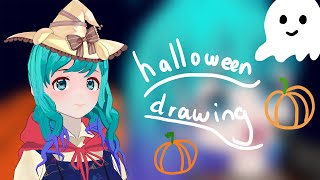 Spooky Drawing Time OOOooo [upl. by Natalina]