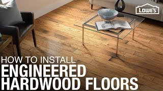 3 Methods for How To Install Engineered Hardwood Flooring [upl. by Aicenaj641]