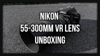 Nikon 55300mm f4556 VR Lens Unboxing [upl. by Berkman]