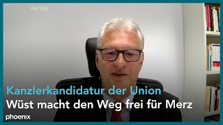 Keine WüstKanzlerkandidatur Prof Poguntke über den Verzicht des NRWMinisterpräsidenten  1609 [upl. by Haakon]