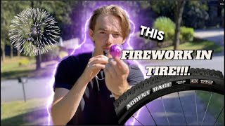 Inflate TIRE With FIREWORK [upl. by Readus]