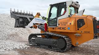 New Liebherr LR636 tracked loader in the UK [upl. by Ayekat314]