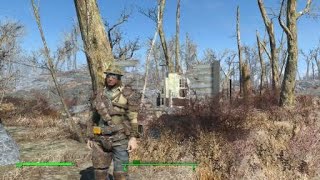 FALLOUT 4  UNMARKED CURIOSITIES Basement Relay Tower 0MC810 Default Radio Signal [upl. by Nosreh]