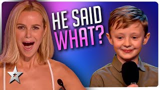 He Said WHAT CHEEKY Kids Who ROASTED The Judges on Got Talent [upl. by Atronna72]