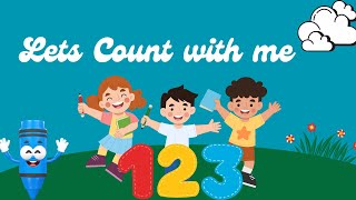 Lets count with me  Kids Rhymes amp learning Songs  Cuddlebug [upl. by Jo-Anne]