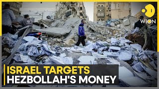 IsraelHezbollah War Israel Targets Hezbollah’s Political Base With Strikes On Lebanese Bank [upl. by Onateag]