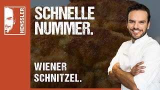 Schnelles Wiener SchnitzelRezept von Steffen Henssler [upl. by Nita185]