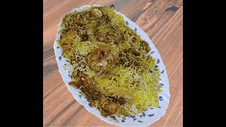 Chicken Biryani  Hyderabadi Style  Kacchi Akhni Biryani [upl. by Sass953]