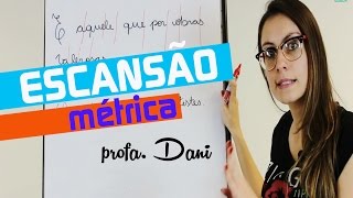 Personal Educa  Dica Escansão métrica com a Profa Dani [upl. by Candida960]