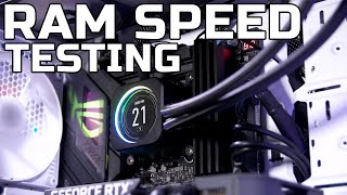 14600K RAM SPEED TESTING FOR GAMING  6000MTs vs 5600 vs 5200 vs 4800 [upl. by Haniraz]