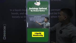 Understanding Liquid Modernity  Sociology Optional  StudyIQ IAS UPSC IAS CSE IPS [upl. by Neevan]