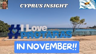 Protaras Beaches in November SHOCKINGLY Better Than You Think [upl. by Selinski]