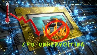 CPU Undervolting using ThrottleStop [upl. by Refotsirk]