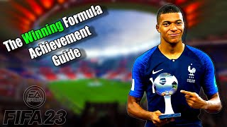 The Winning Formula  AchievementTrophy Guide  Fifa 23 [upl. by Normak]