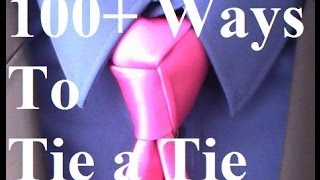 How To Tie a Tie Trinity Knot for your Necktie [upl. by Willyt]