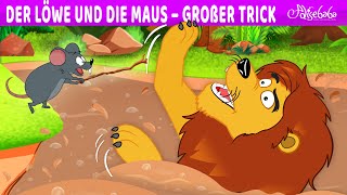 Der Löwe und die Maus – Großer Trick  Märchen für Kinder  Gute Nacht Geschichte [upl. by Tisman]