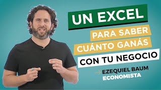 Un Excel para saber cuánto ganás con tu negocio [upl. by Nailluj]