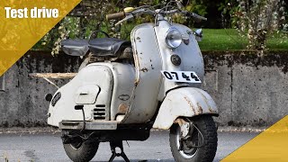 17675  Innocenti Lambretta LD125 — 1954 [upl. by Kendricks942]