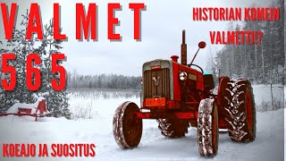 Valmet 565 Koeajo Ja Historia [upl. by Rahsab]