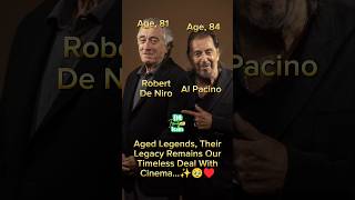 Al Pacino amp Robert De Niro Timeless Legends of Cinema  Iconic Hollywood Actors  Then amp Now [upl. by Jeanelle]