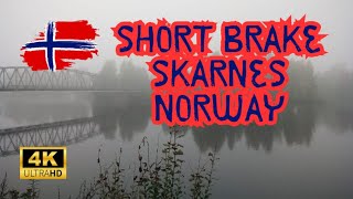 Skarnes Norwegen Kurz mal die Beine vertreten 4K 60FPS Walking Tour Skarnes Norway [upl. by Jephthah]