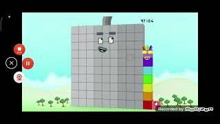 Numberblocks 97104 And 123 124 125 English Sound [upl. by Lotsirhc972]