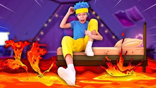 The Floor Is Lava Dance  Nursery Rhymes and Kids Songs [upl. by Pebrook]