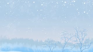 Snow  1 Classical Music 1 Hour Loop for Relaxing Moonlight Sonata by Beethoven [upl. by Naeroled351]