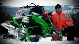 2012 Arctic Cat F1100 Turbo SnoPro Test Ride [upl. by Lleinnad]