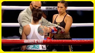 El KO mas Rápido en la Historia del Boxeo Femenino  Récord Guinness [upl. by Broida579]