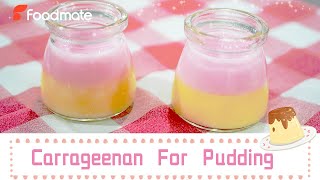 Carrageenan for Pudding [upl. by Jacoba330]