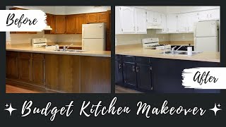 DIY Kitchen Makeover on a Budget  EASY KITCHEN CABINETRY MAKEOVER  HOT MESS LAKE HOSUE RENOVATION [upl. by Pius]