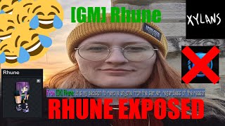 HYPIXEL CORRUPT STAFF Rhune EXPOSED by XYLANS Rachel Reeves [upl. by Warfeld30]