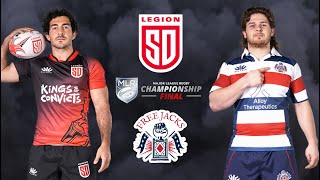 HIGHLIGHTS  2023 MLR CHAMPIONSHIP FINAL  San Diego Legion vs New England Free Jacks [upl. by Anola]