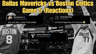 NBA World React to Boston Celtics vs Dallas Mavericks Duel  Finals Game 5 [upl. by Gayel74]