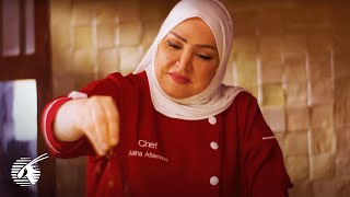 Introducing Flavoursome Qatari Meals Onboard by Chef Aisha Al Tamimi  Qatar Airways [upl. by Vladimir]